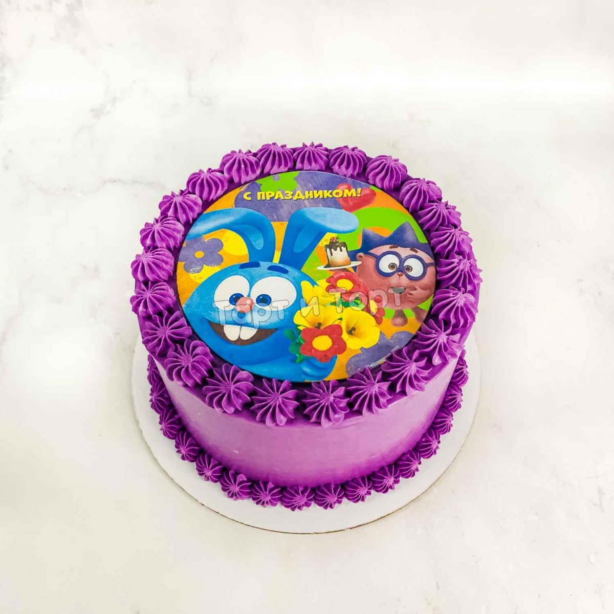 Торт Смешарики