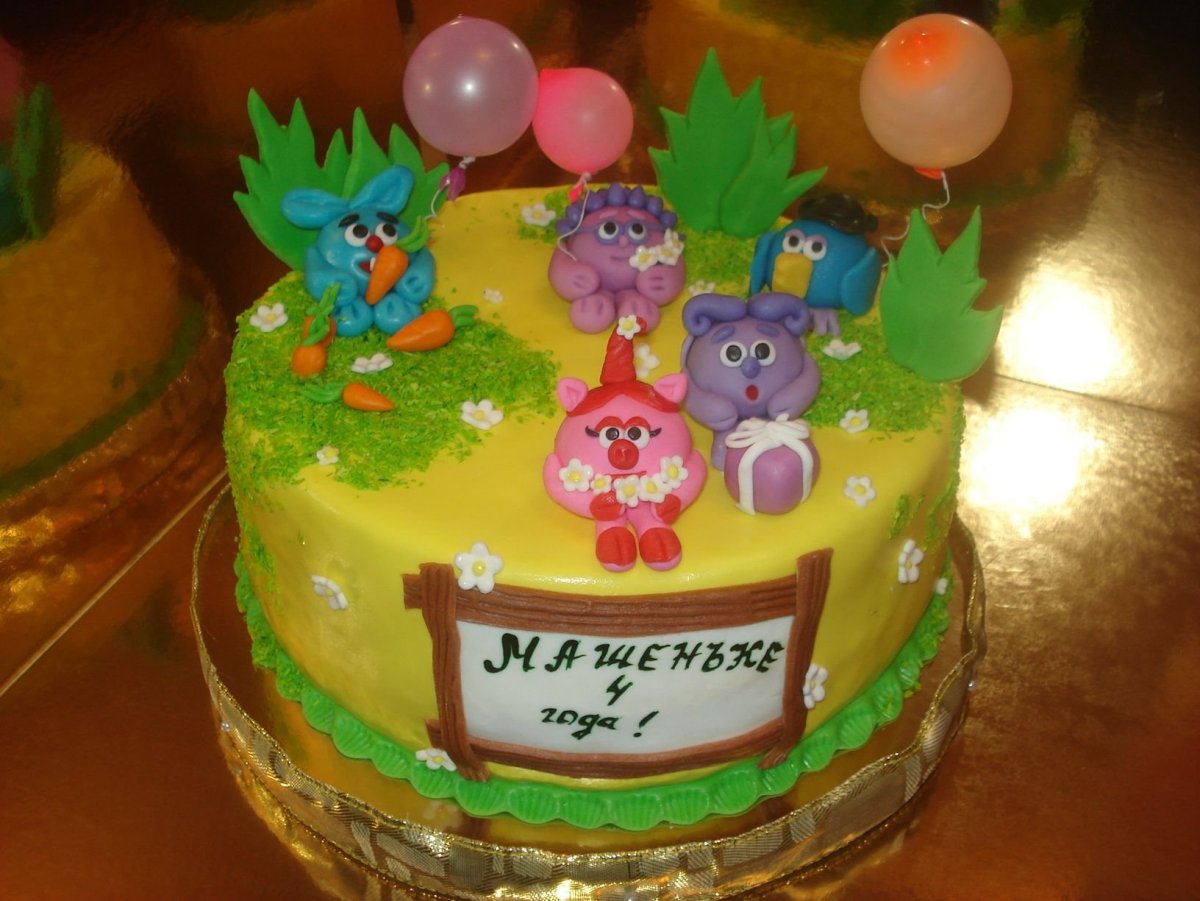 Кексы с Малышариками