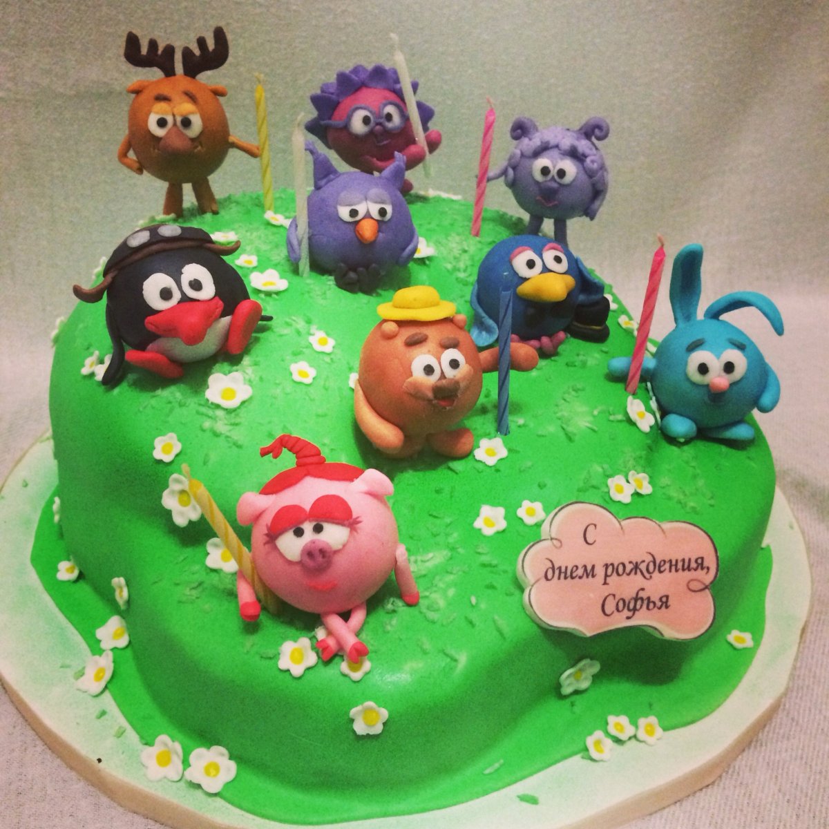 Торт Смешарики