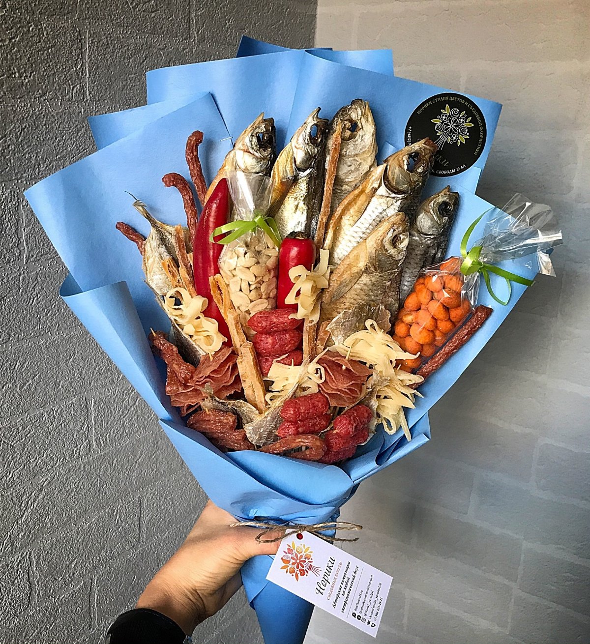 Букет из выпечки