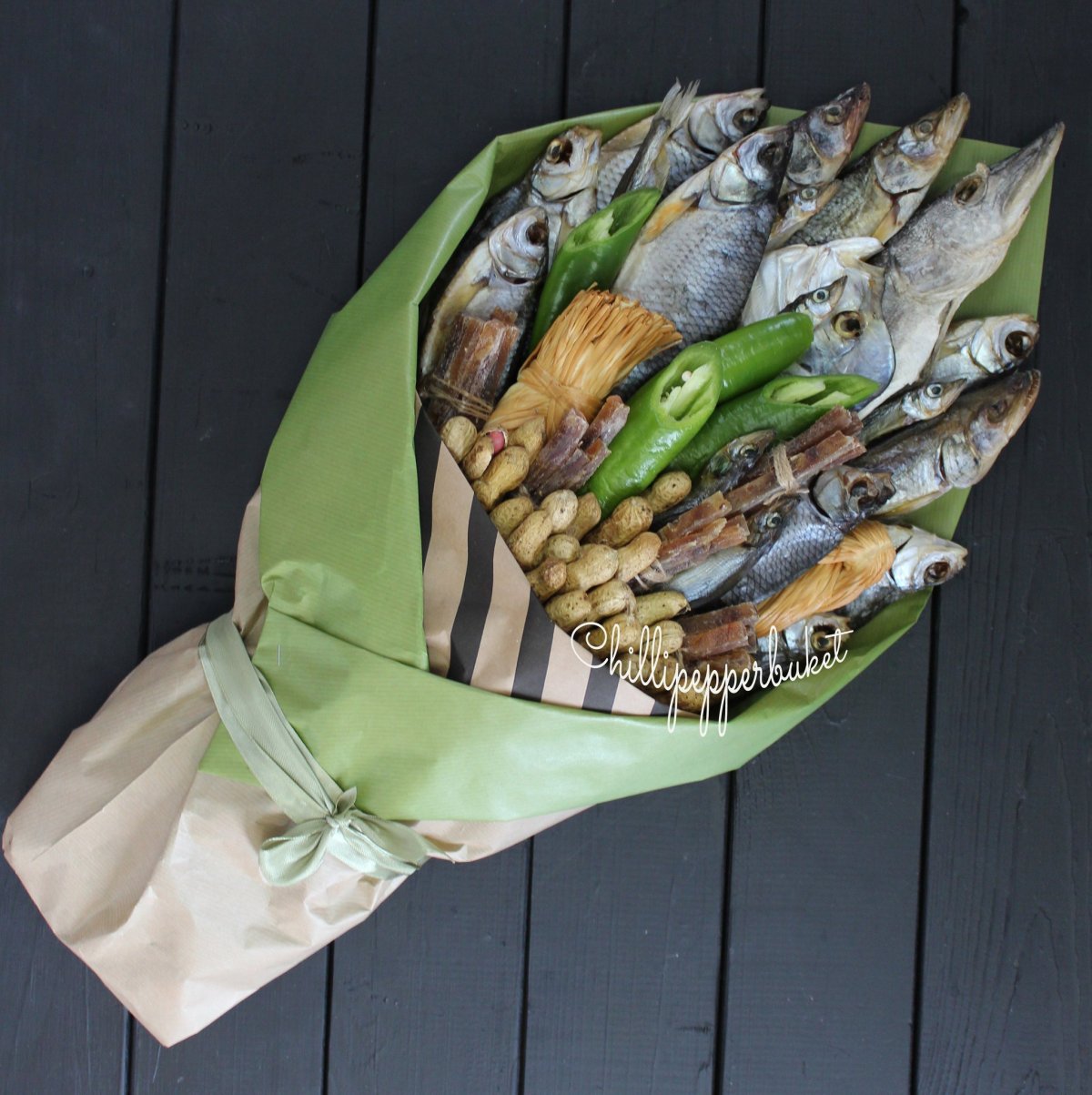 Букет из воблы