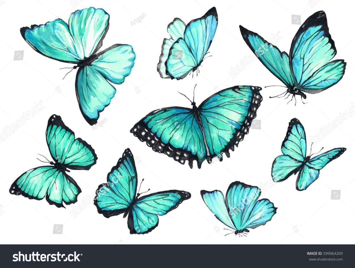 Бабочки для скрапбукинга