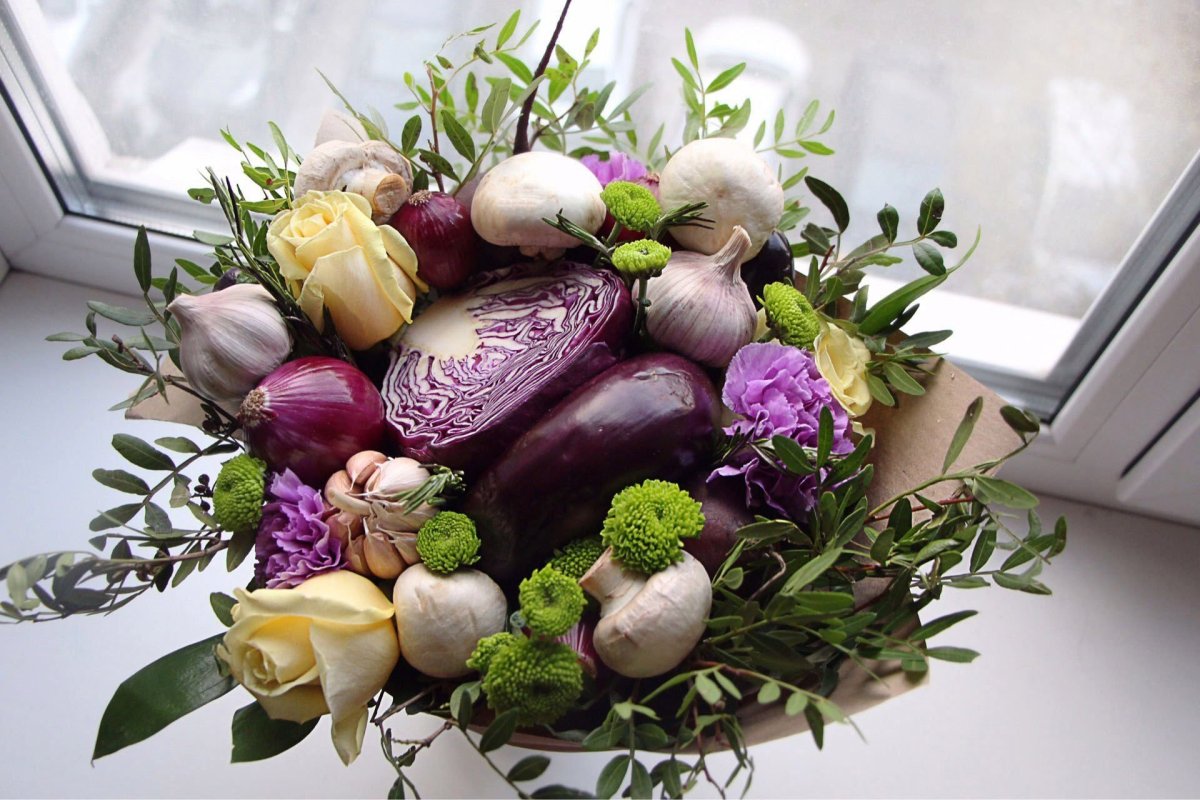 Букет пельменей