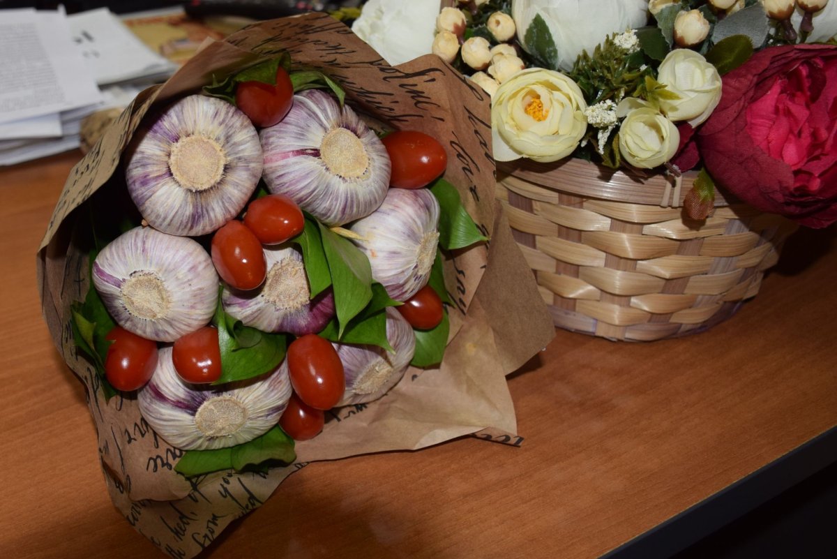 Чеснок поделка для малышей