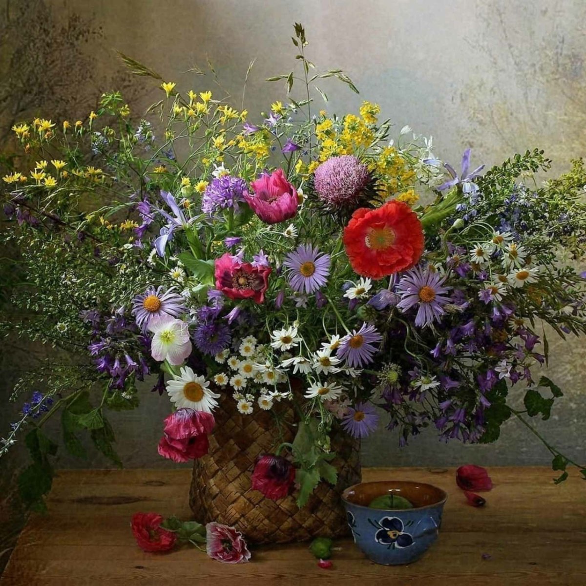 Летний букет "садовый"