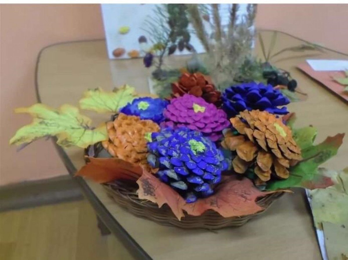 Букет из природного материала