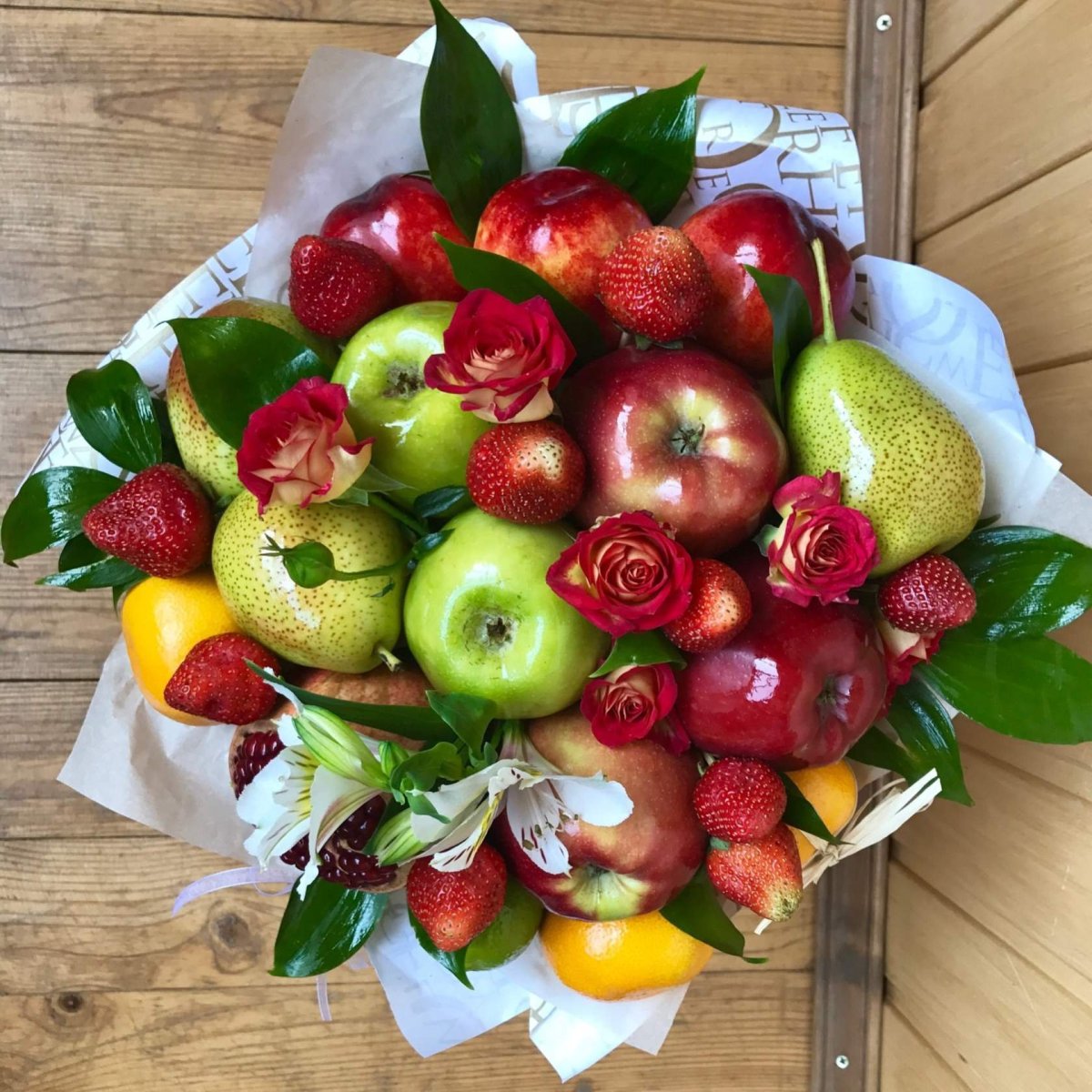 Фруктовый букет для учителя