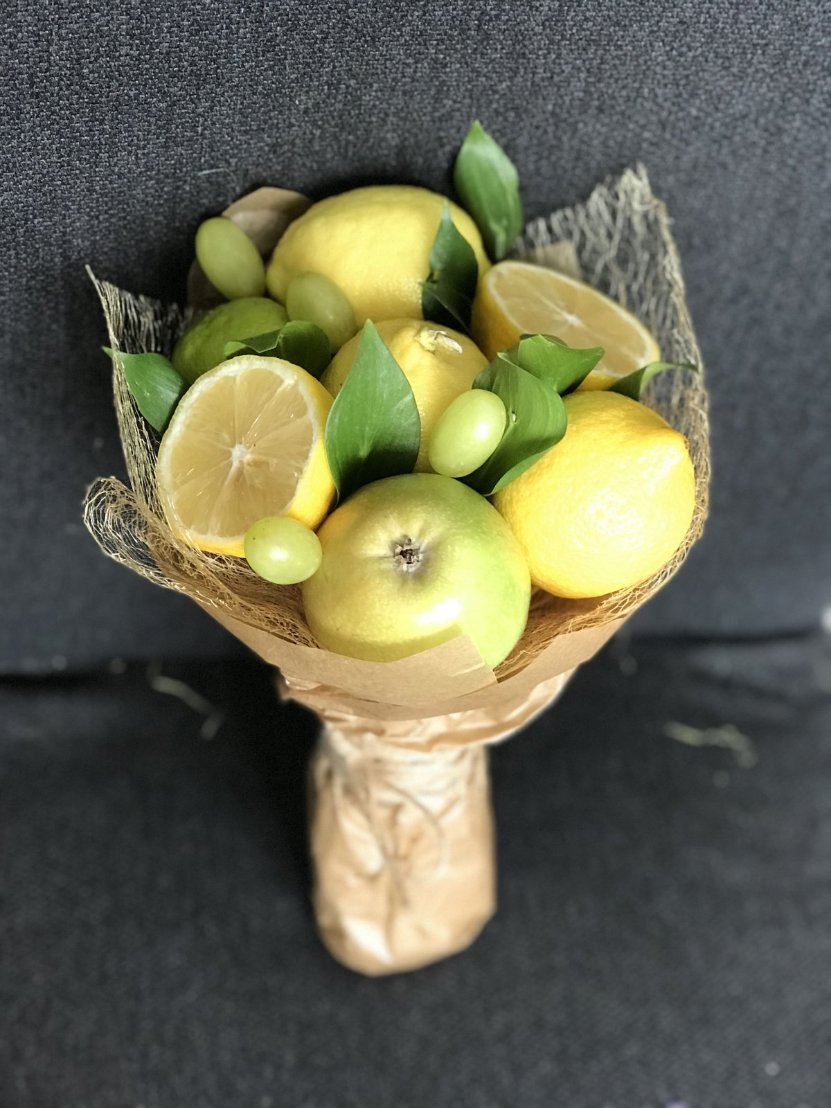 Фруктовый букет из яблок