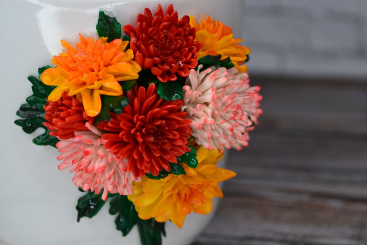 Хризантемы своими руками