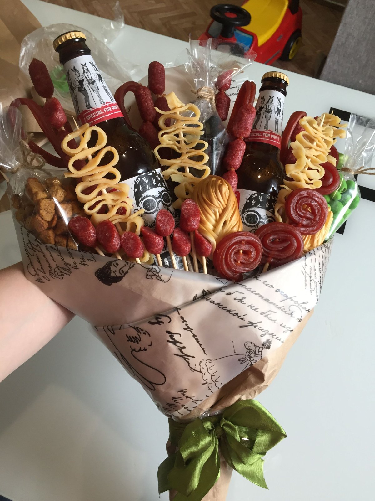 Съедобный подарок для мужчины