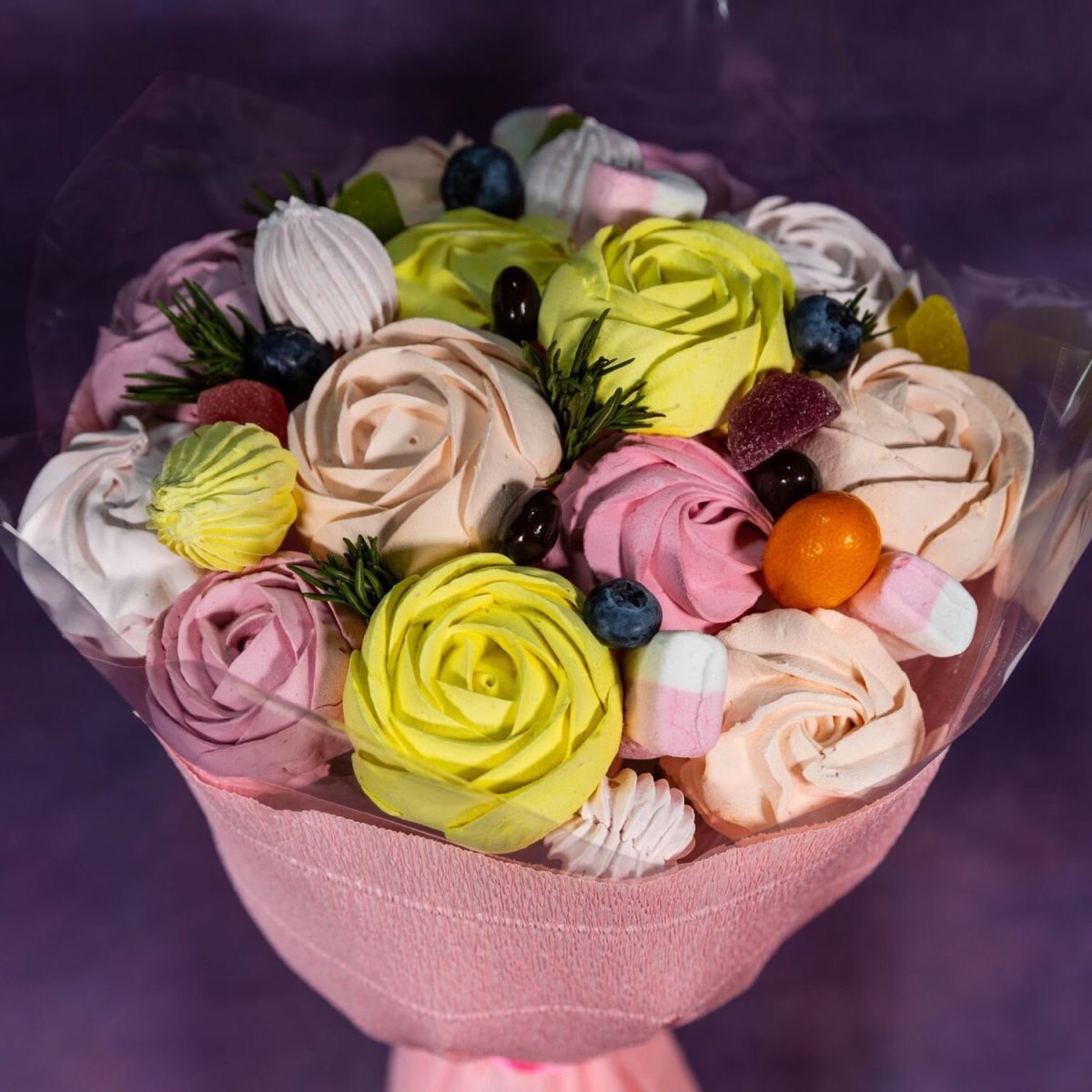 Букет из зефира