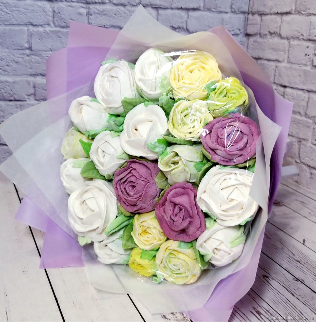 Зефирные букеты