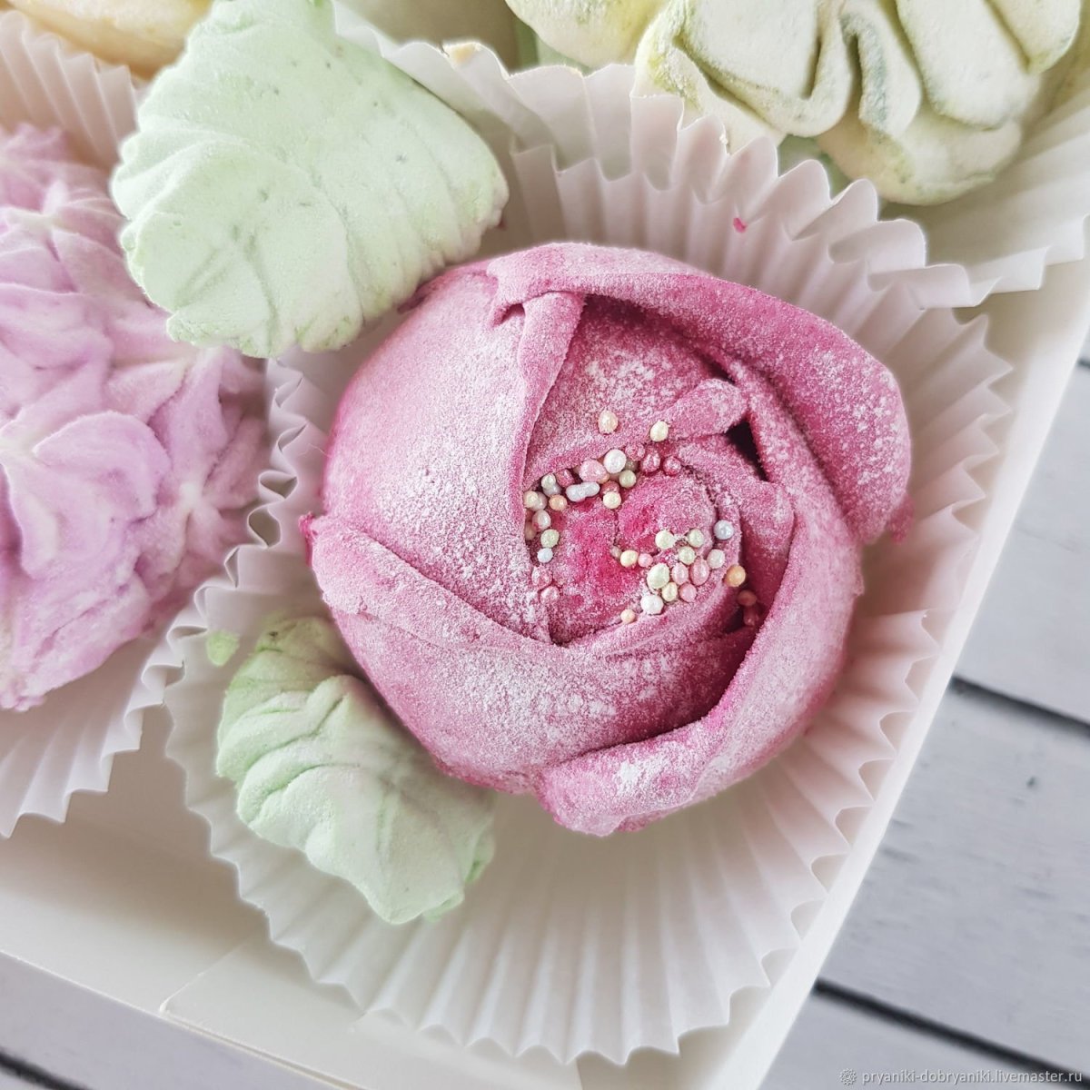 Букет из домашнего зефира