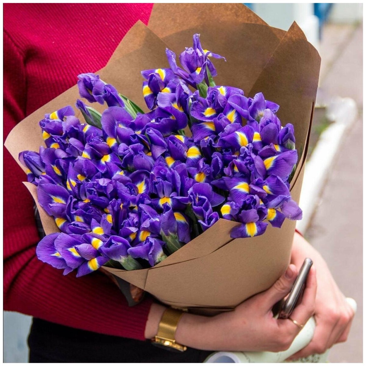Букет "25 ирисов"