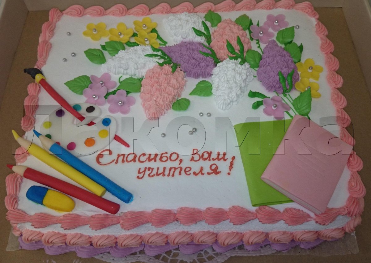 Торт на первое сентября