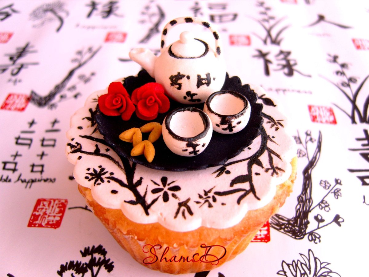 Капкейки в японском стиле