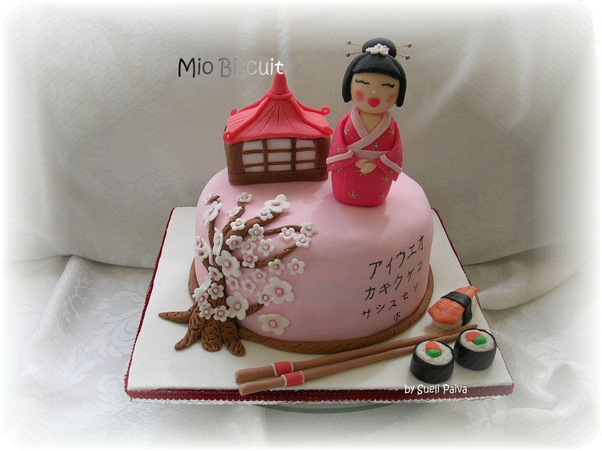 Торт по японски