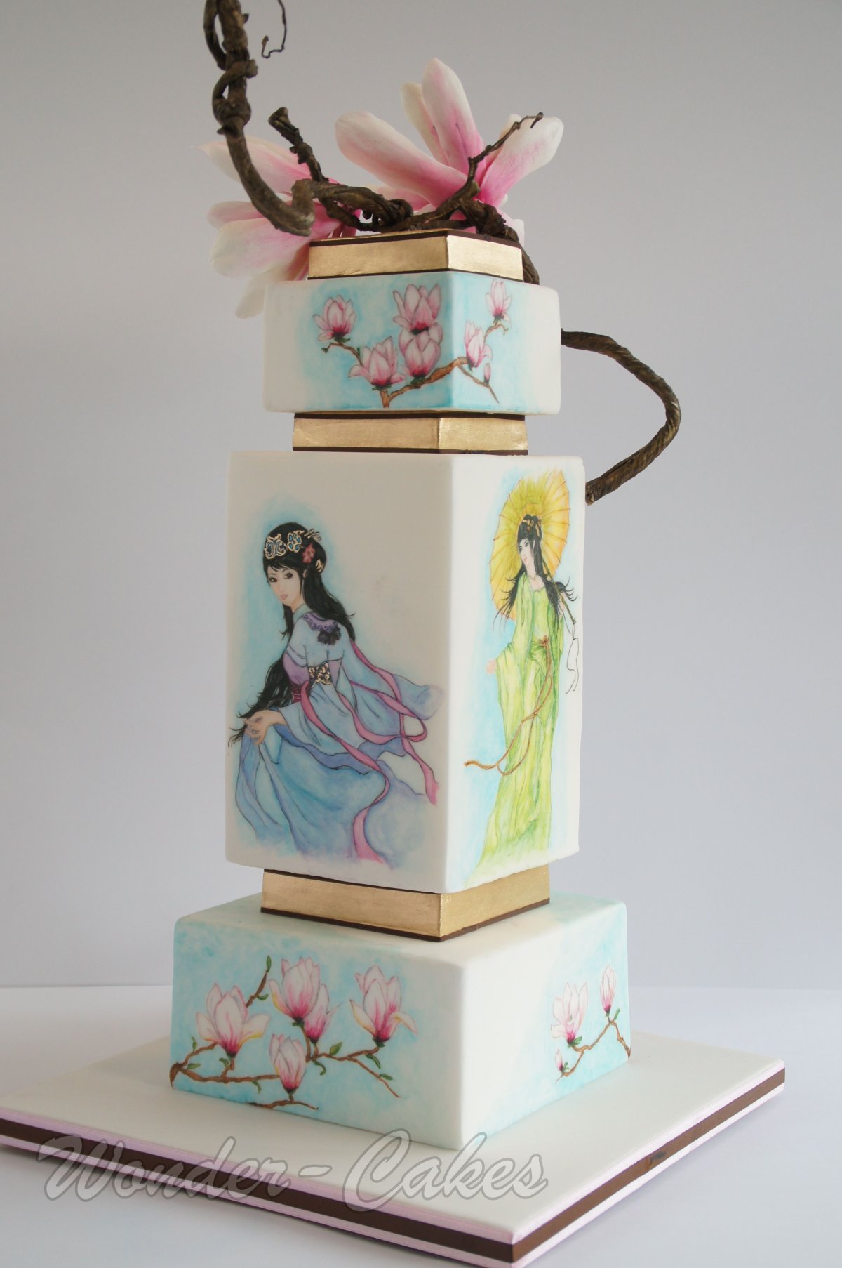 Модные торты в японском стиле