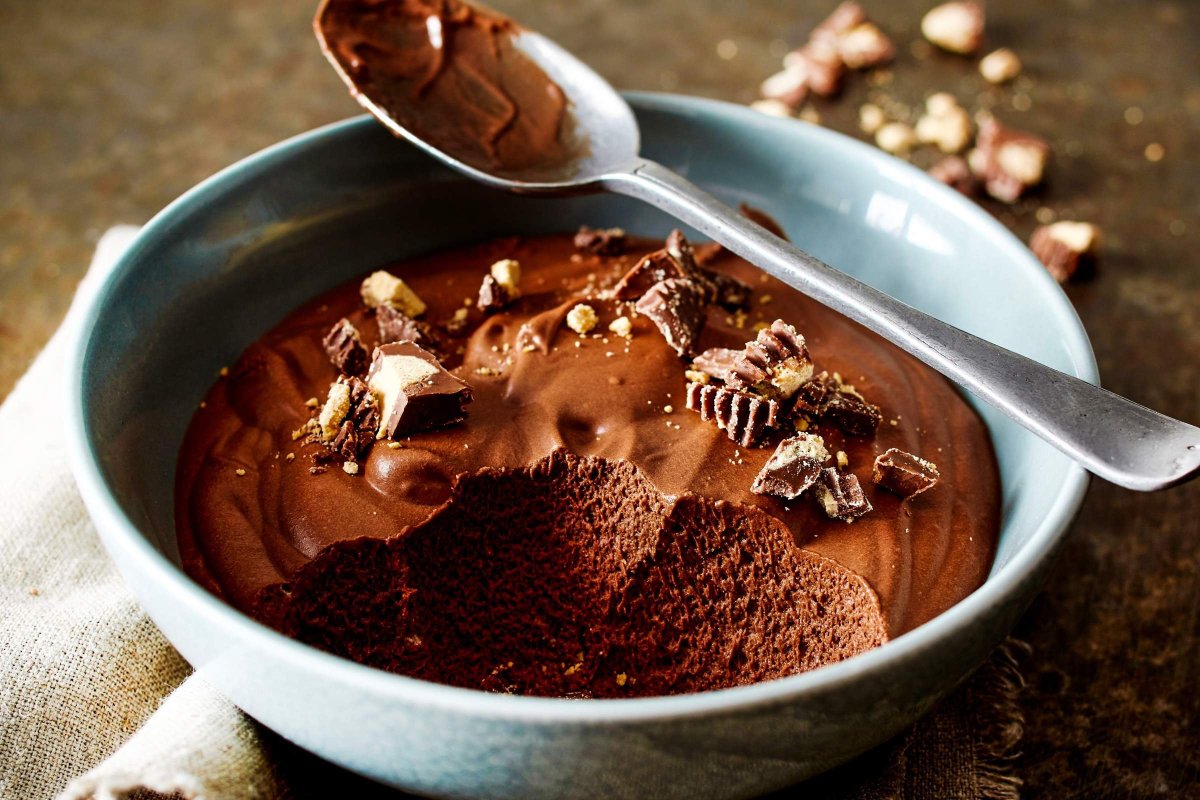 Шоколадный мусс из какао