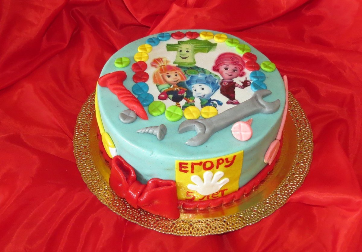 Торт Фиксики и работы для девочки 5