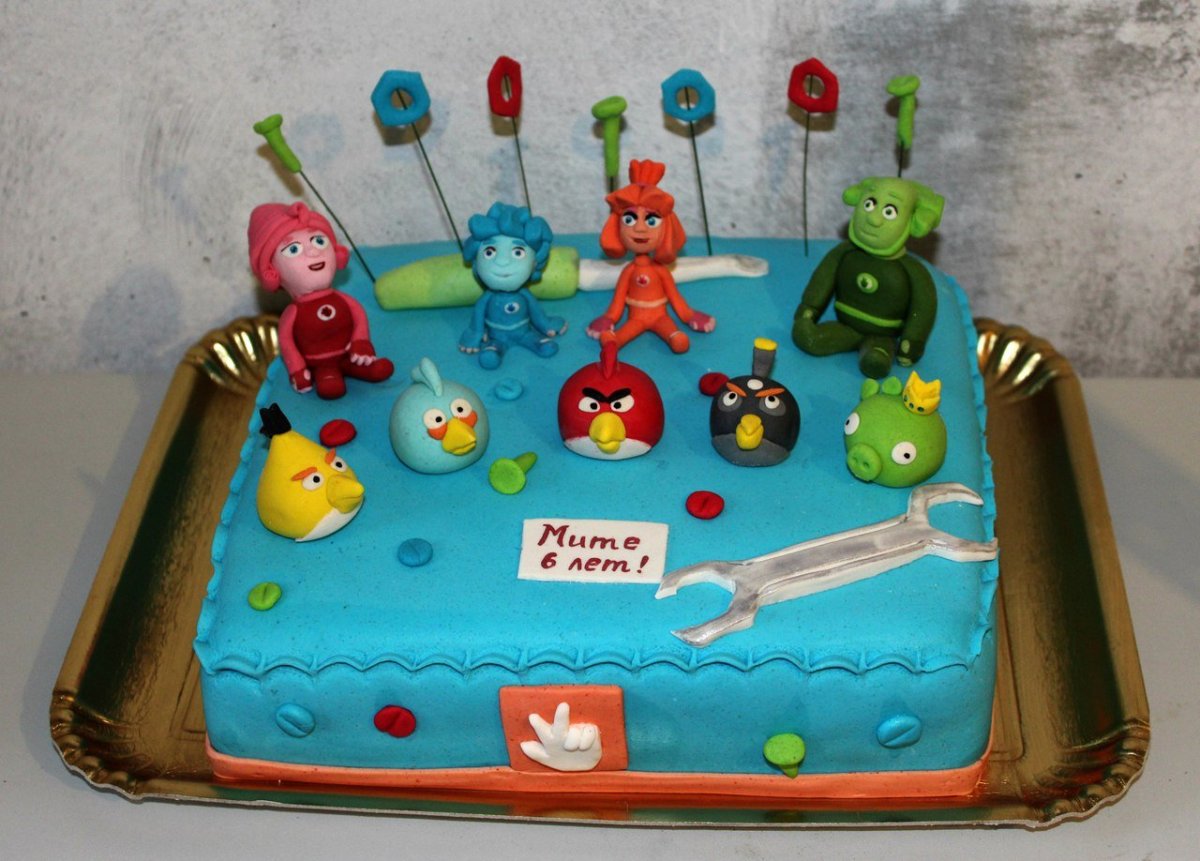 Торт Фиксики