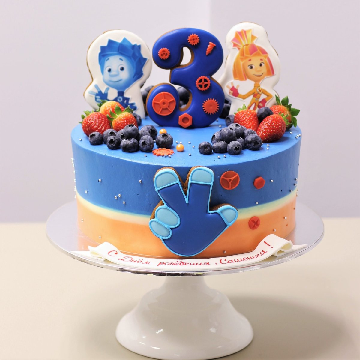 Торт с Фиксиками для девочки