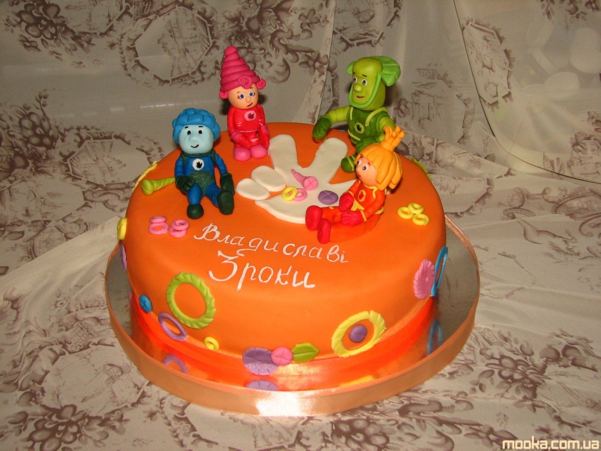 Торт с Фиксиками Ярику