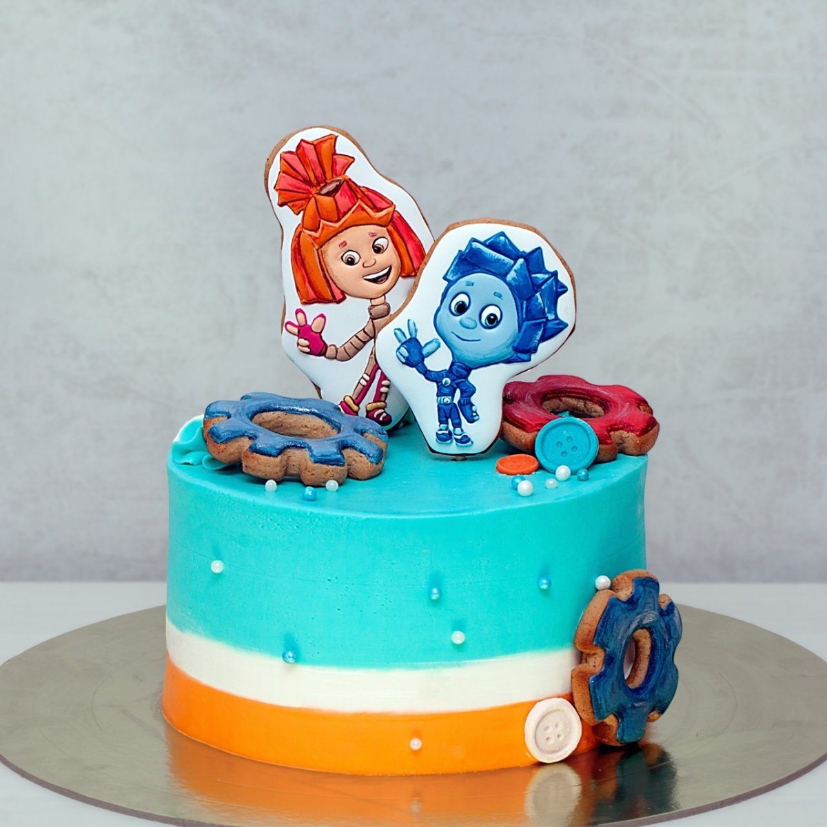 Торт Фиксики для девочки