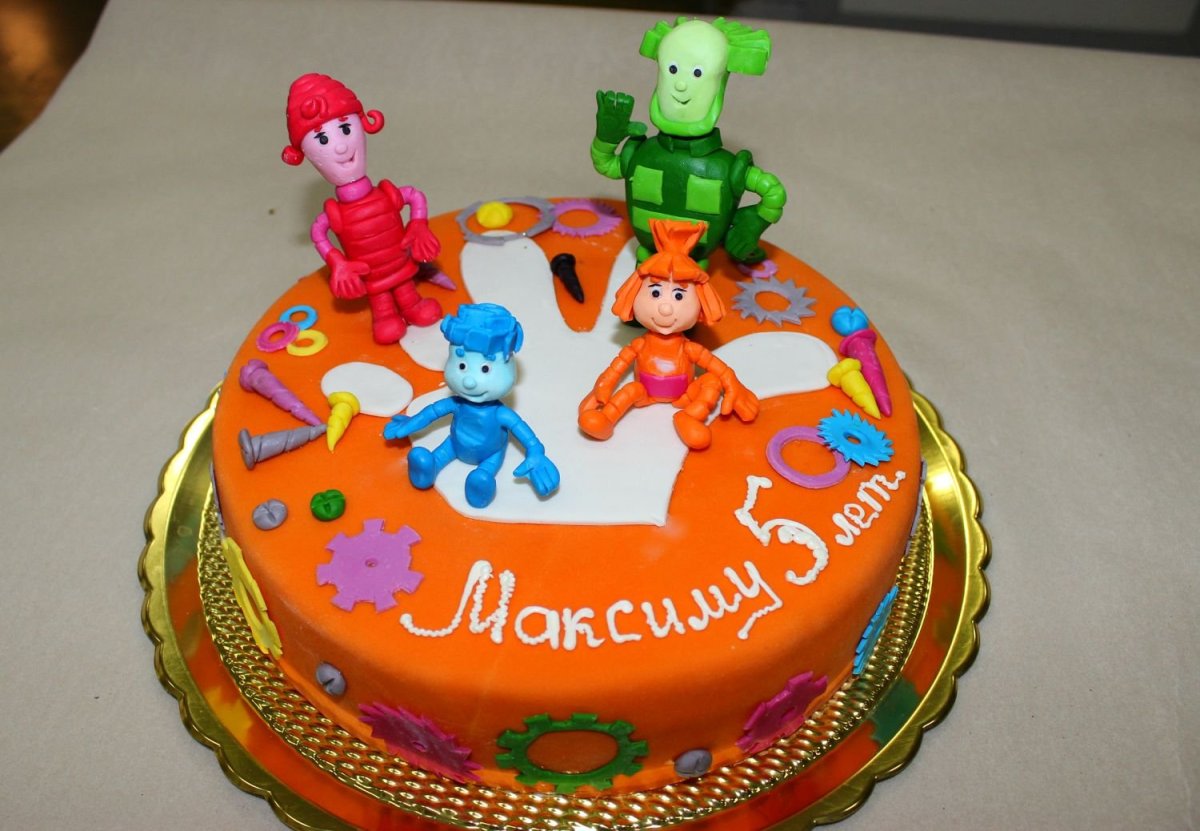 Торт Фиксики