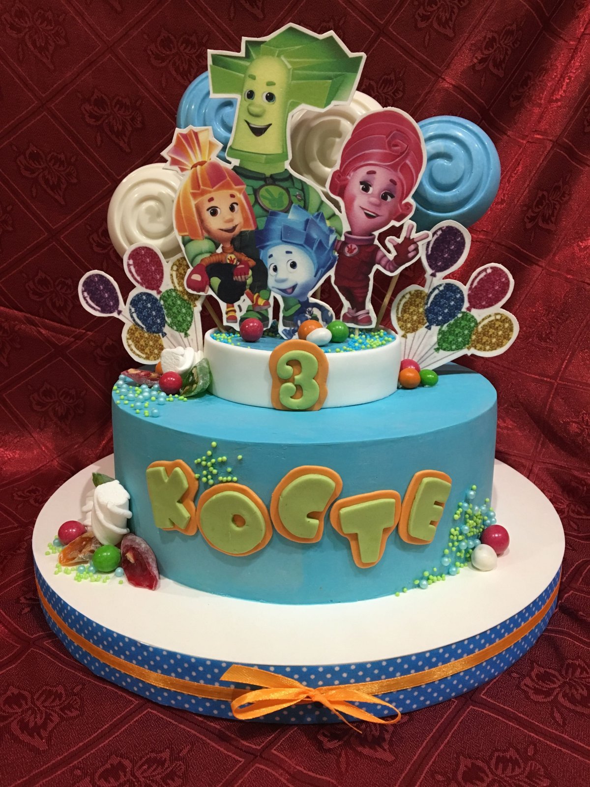 Торт Фиксики