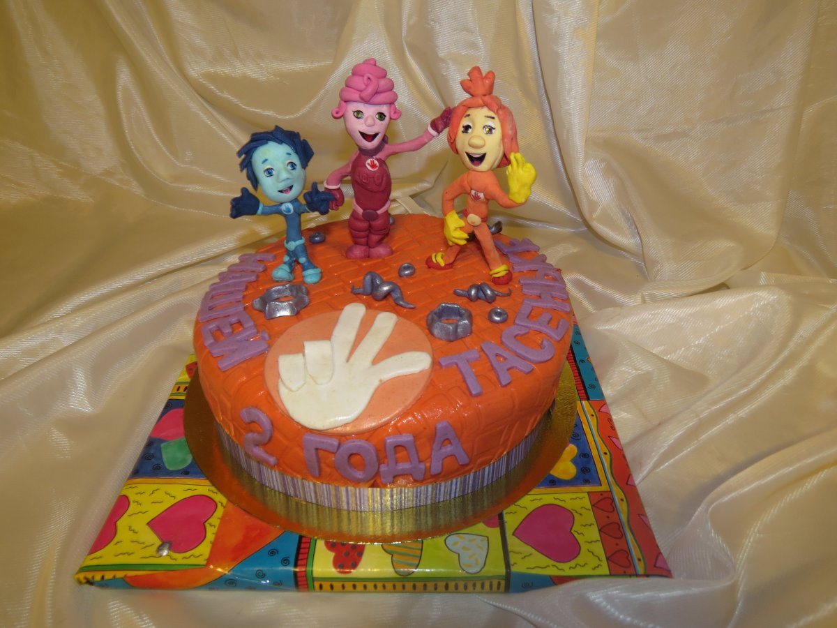 Торт с Фиксиками