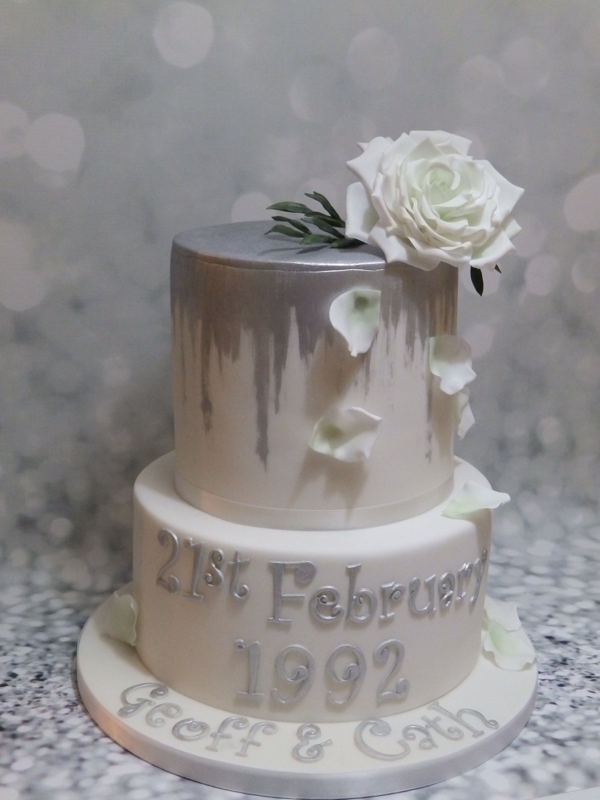 Торт на годовщину свадььм