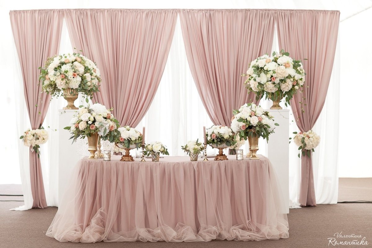 Свадебный президиум айвори