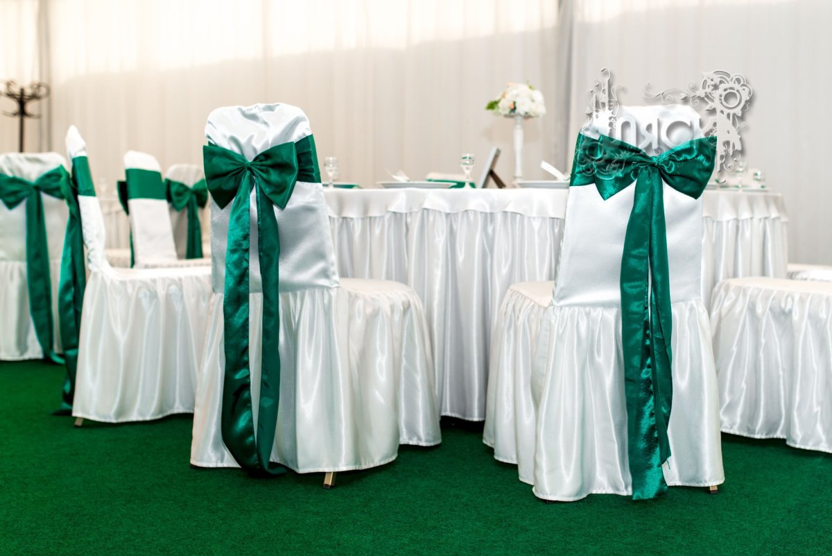 Свадьба в изумрудном цвете