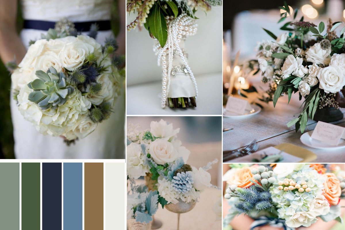 Цветовая гамма на свадьбу