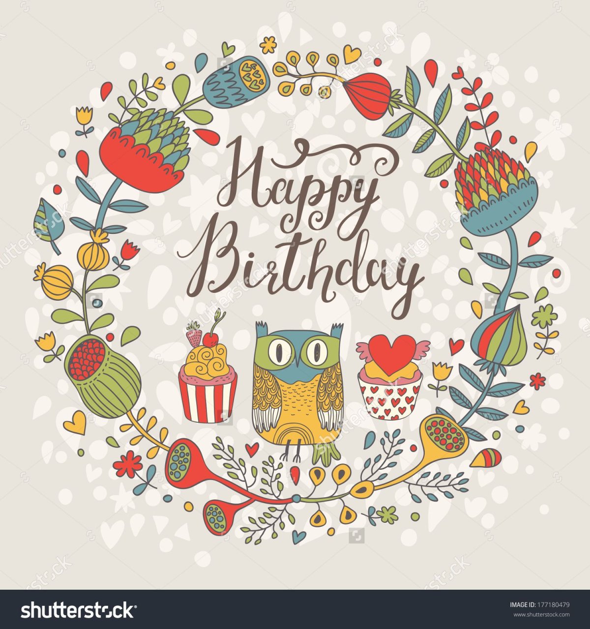 С днём рождения Скандинавский стиль