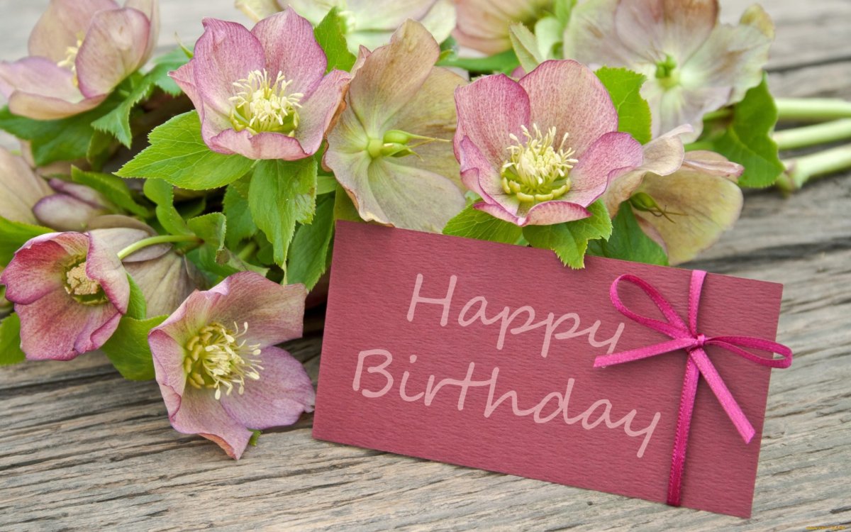 Открытка с днём рождения