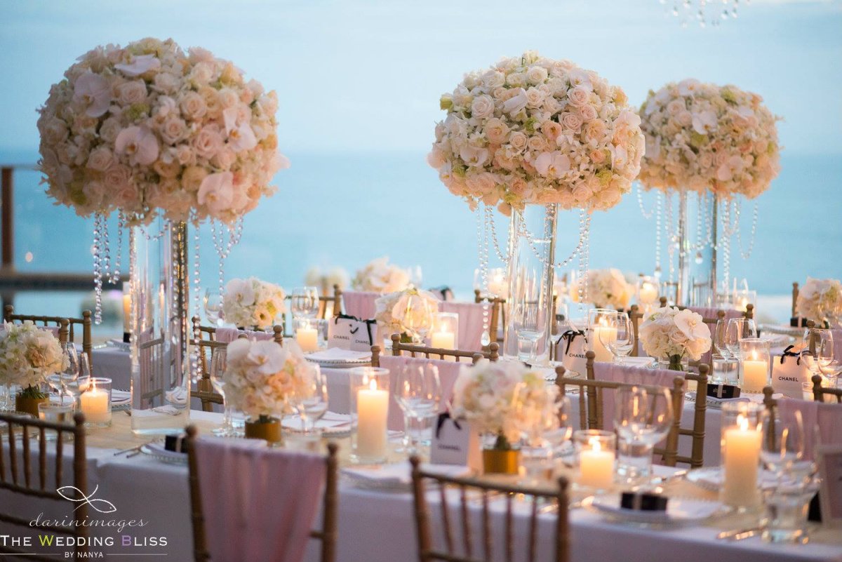 Свадебный декор в пастельных тонах