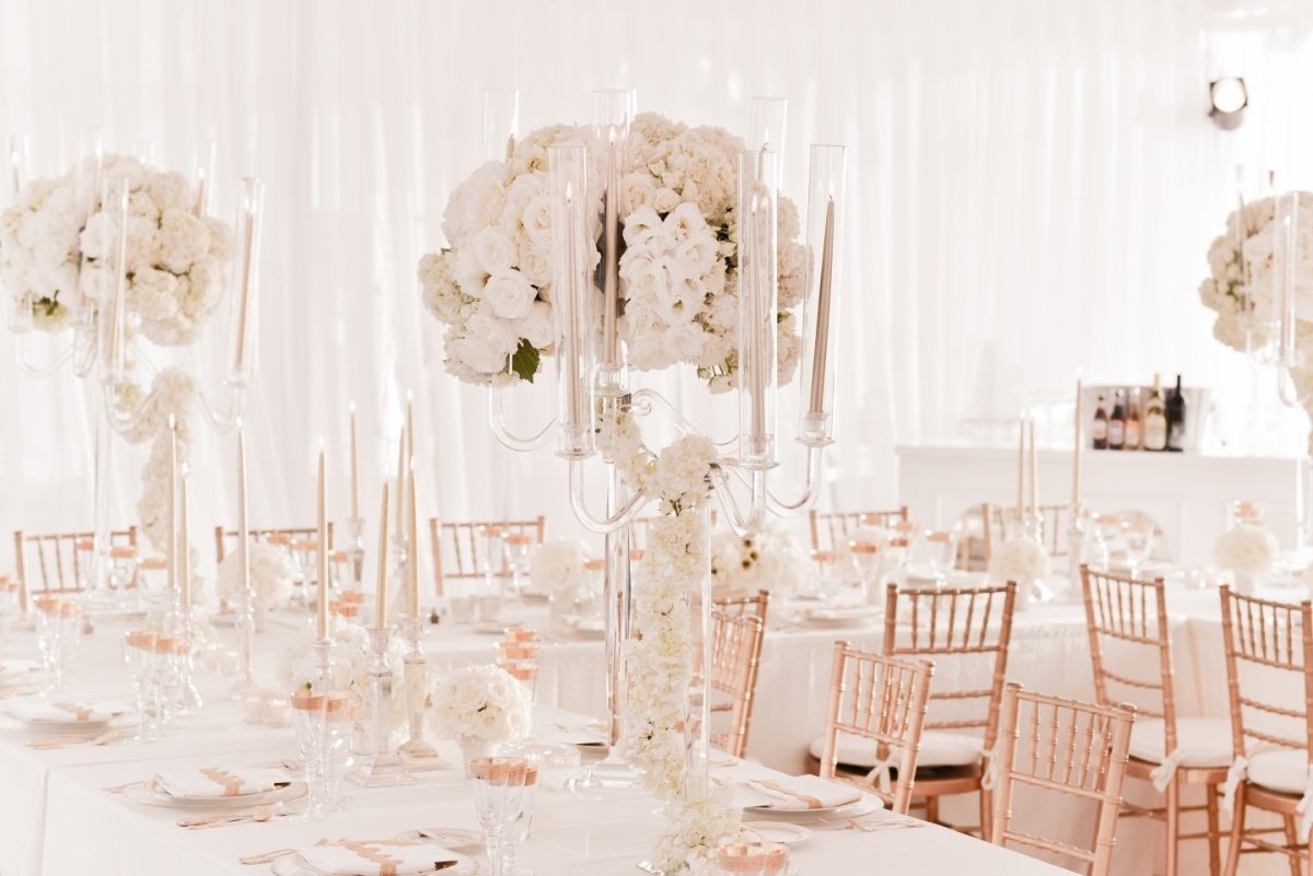 Свадьба в белых тонах