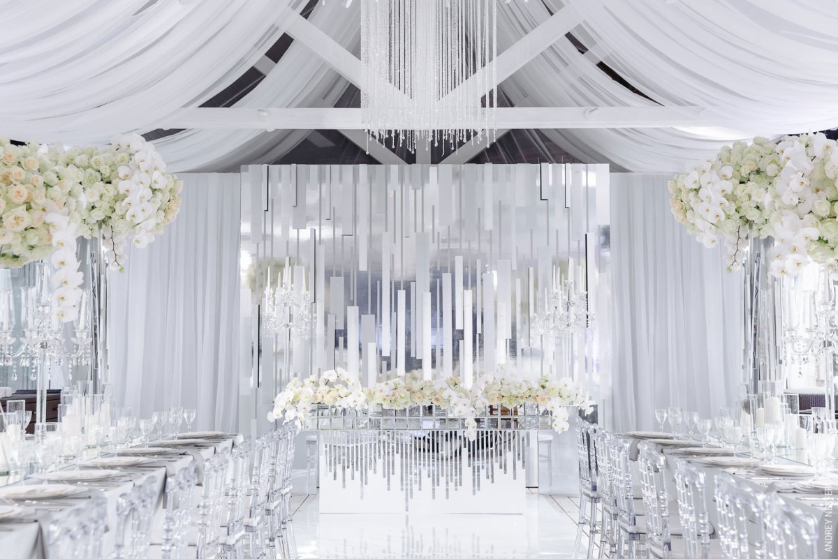 White Flower Centerpieces