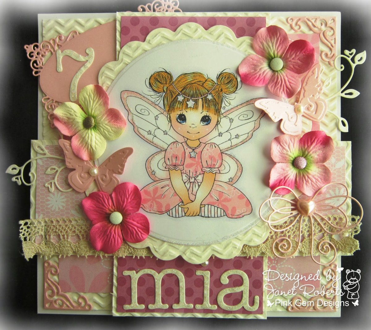 Открытки с днём рождения девочке Мия