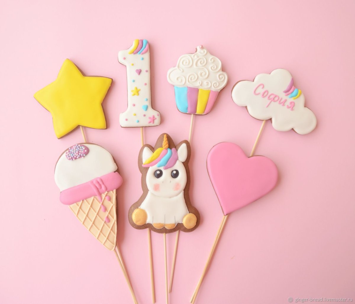 Пряничные топперы