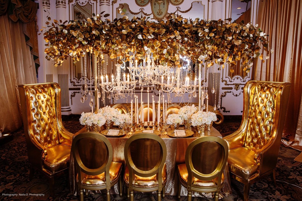 Декор с золотом