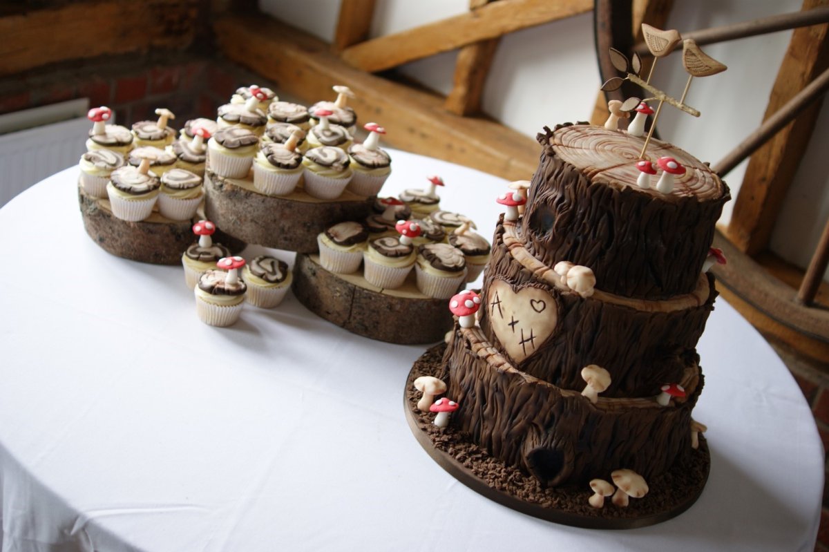 Торт Ежик на пеньке