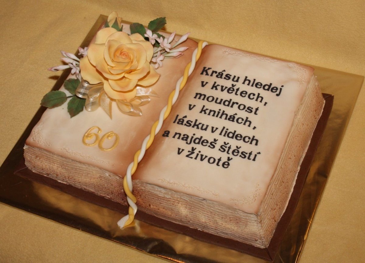 Торт книжка