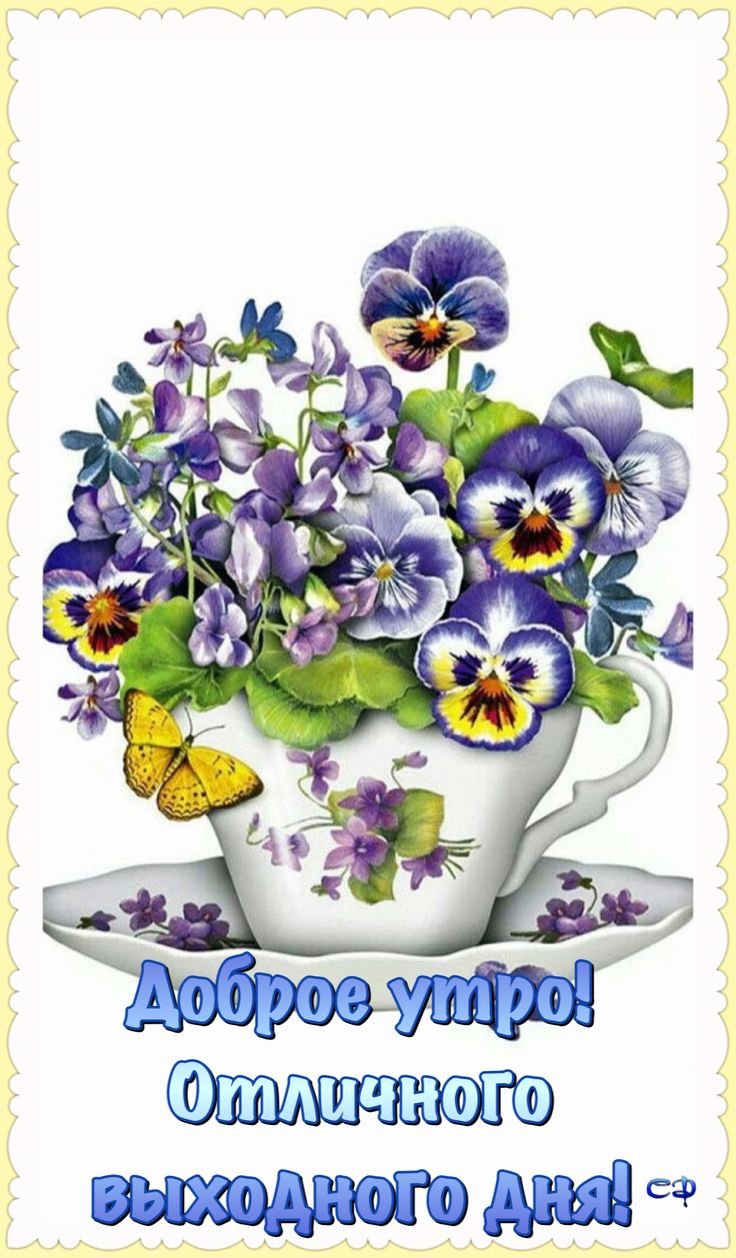 Доброе утро удачной недели