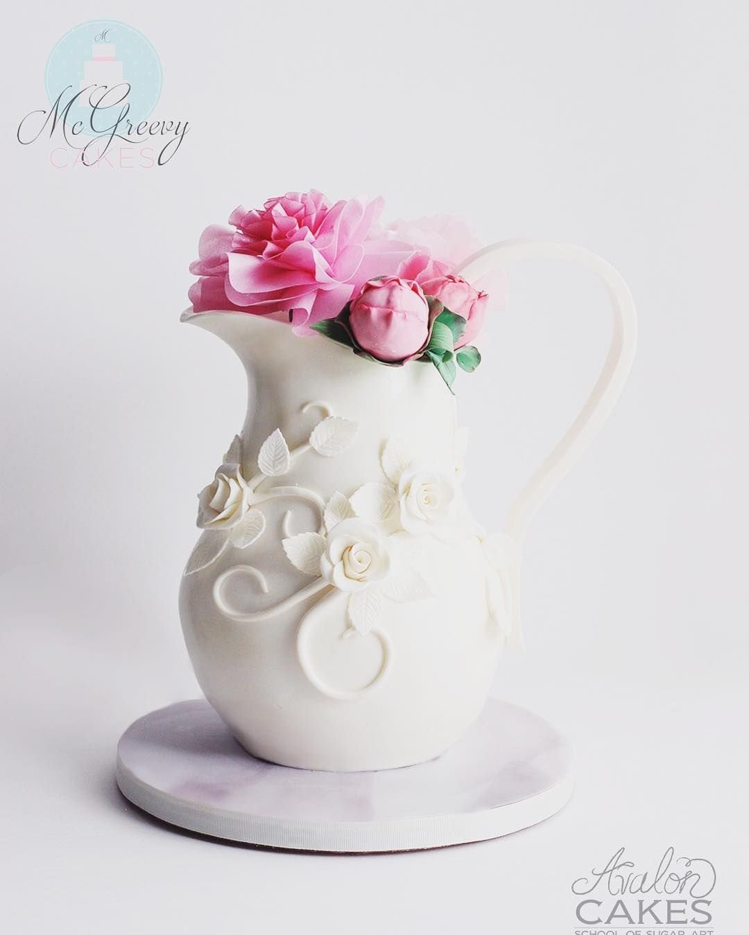 Желейные торты с цветами