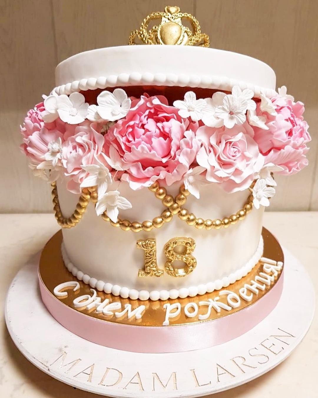 Украшения из изомальта для торта