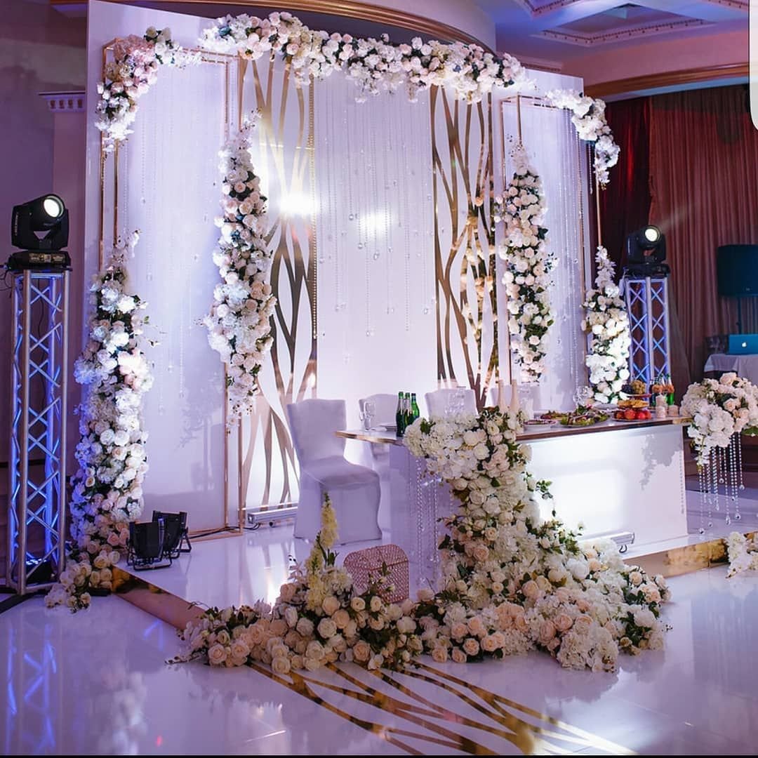 Современный свадебный декор