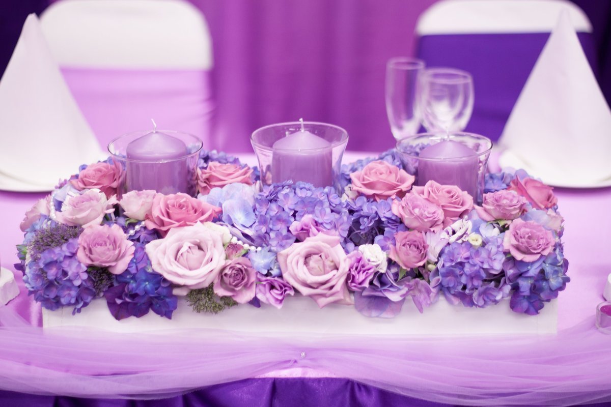 Сиреневая свадьба